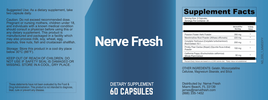 Nerve Fresh 1 Bottle